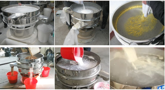 豆?jié){振動(dòng)篩可適用于化工行業(yè)、食品行業(yè)、冶金礦業(yè)、公害處理等行業(yè)