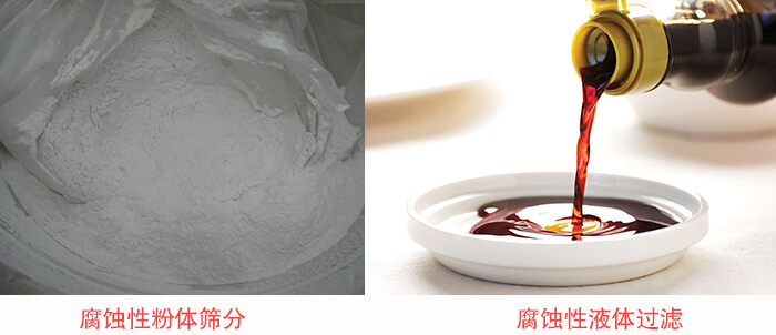 PP材質(zhì)塑料篩分機(jī)整機(jī)可篩分物料特性。