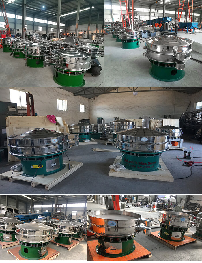 展示廳展示旋振篩，批量展示不銹鋼振動篩，包裝氣體保護振動篩，批量展示碳鋼旋振篩